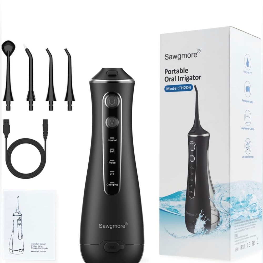SWAGMORE Portable Teeth Water Flosser (NWOT)